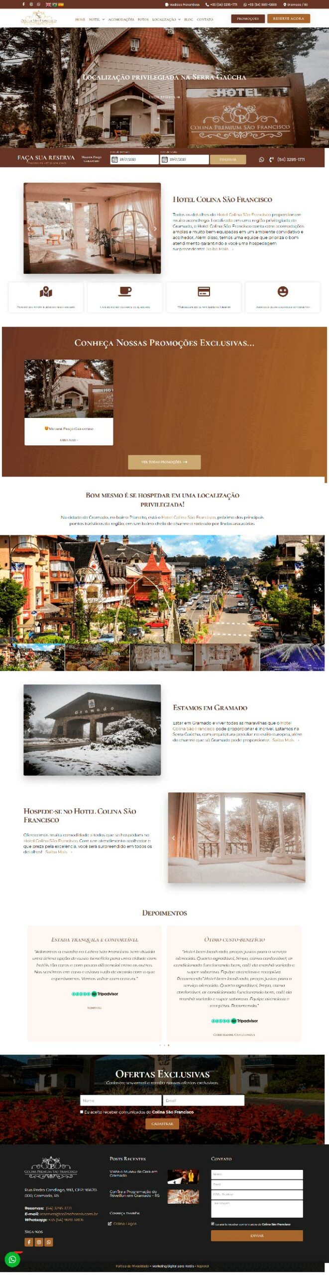 Hotel Colina Sao Francisco • Seu Hotel em Gramado RS min