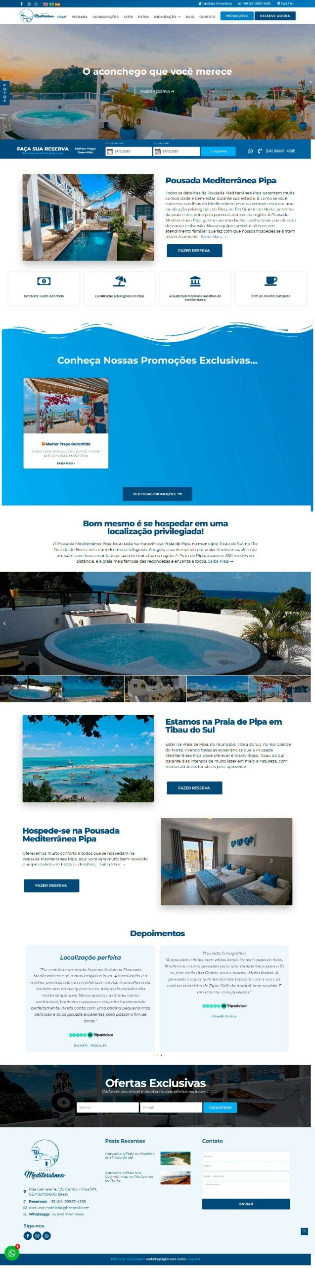 Pousada Mediterranea • Sua Pousada em Pipa RN min